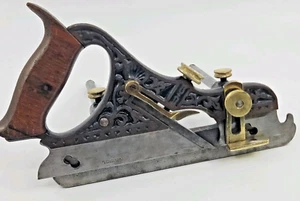 Stanley Rule And Level Co. Millers charrue avion travail du bois ancien années 1870 - Photo 1/8