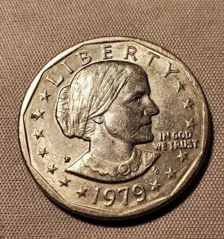 1979 Susan B Anthony Liberty [Rare FG - Frank Gasparro] ONE DOLLAR U.S. Coin Cover
