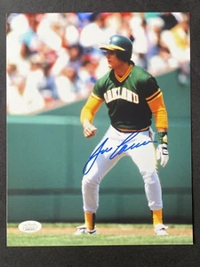 Jose Canseco Oakland A's Athletics 40/40 Signed Auto 8x10 Photo ~ JSA COA - Picture 1 of 5