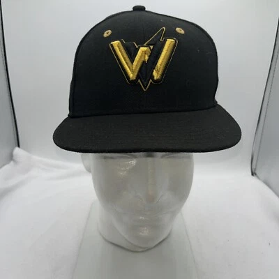 New Era 59 Fifty black fitted 7 WV Power minor league baseball hat cap - Image 1 of 4