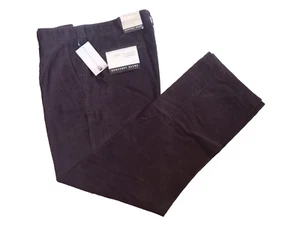Geoffrey Beene Brown Corduroy Pants Casual Collection New Size 40x32 - Picture 1 of 3