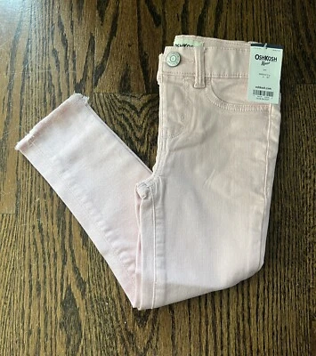 OshKosh Powder Rosa Vaqueros Niñas Talla 4 Nuevo Con Etiquetas Foto 1 de 4