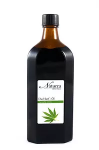 95;8€/1l Naturra BIO Hanföl kaltgepresst unraffiniert 250ml Omega 3+6 Vegan kba - Bild 1 von 7
