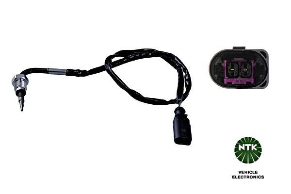 Sensor de temperatura de gases de escape NGK/NTK negro para AUDI A4 A5 15-20 8W0906088E Foto 1 de 1