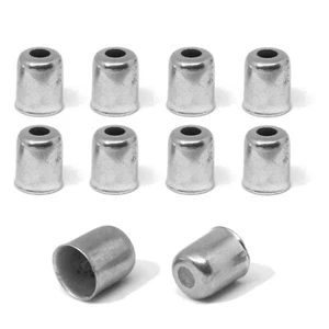 10x EMBOUT GAINE VELO CYCLOMOTEUR MOTO 5.5MM 6MM 7MM ACIER VINTAGE VILLE ROUTE - Imagen 1 de 1