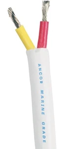 124925 Safety Duplex Cable, 18/2 AWG (2 x 0.8mm2), Flat - 250ft,Red/Yellow - Picture 1 of 2