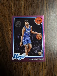 2025/26 Topps Basketball Jase Richardson Purple Parallel # 80bk-71 - Picture 1 of 2