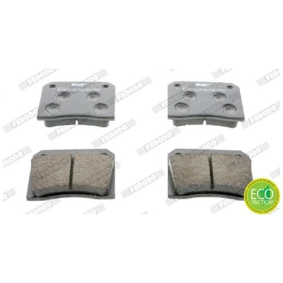 Satz Bremsbeläge Bremsklötze hinten für Jaguar E-Type E-type 2+2 MK X | 41845 - Bild 1 von 3