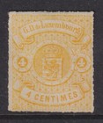 Luxembourg 1865 MI 14 signed MNG VF / CAT VALUE $850