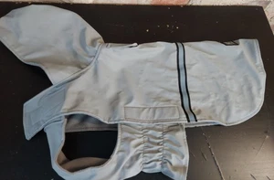 Berkshire Pet Collection Dog Jacket Coat Size L Hooded Grey F - Picture 1 of 3