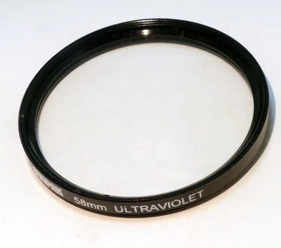 Sunpak 58mm Ultraviolet UV Filter - Image 1 of 4