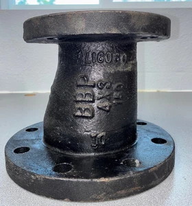 Service Metall (DI1FCR04X03.0) C110 4" x 3" Flansch Exzentrisch Reduzierstück - Bild 1 von 4