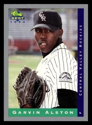 1993 Classic Best #163 Garvin Alston MINOR LEAGUE ROOKIE *235 - Image 1 of 2