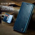 For Samsung S24 S23 S22 S21 S20 10 Note Magnetic Leather Wallet Flip back Case