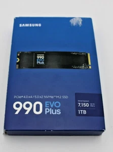 Samsung 990 EVO Plus 1TB Interno NVME SSD (MZ-V9S1T0B/AM) - Imagen 1 de 8