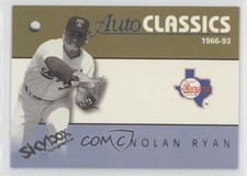 2004 Skybox Autographics AutoClassics Nolan Ryan #9AC HOF