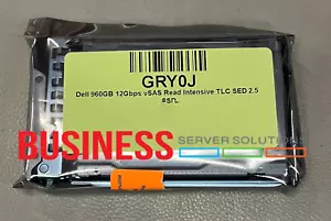 Dell 960GB 12Gbps vSAS Read Intensive TLC SED 2.5 SSD GRY0J - Picture 1 of 1