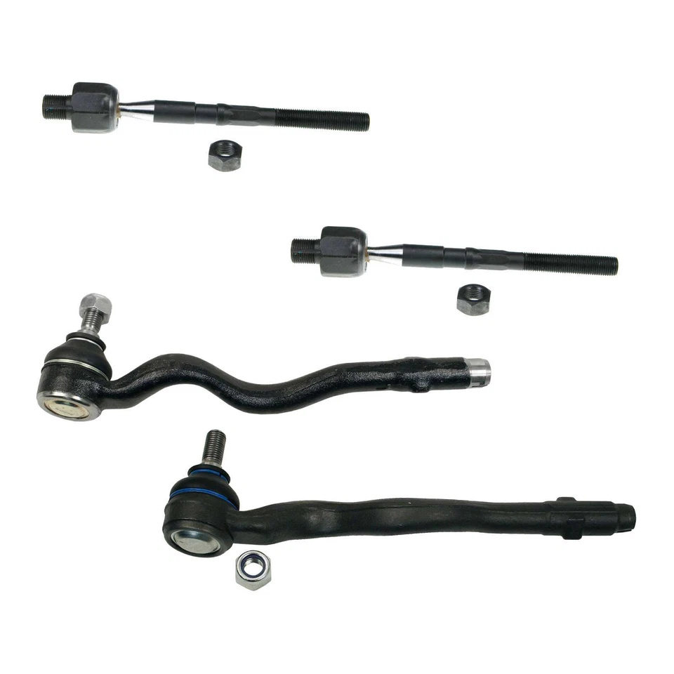 4 extremidades dianteiras da haste de amarração 2 internas e 2 externas BMW 325i 323i 328i 330i Z4 - Imagem 1 de 1
