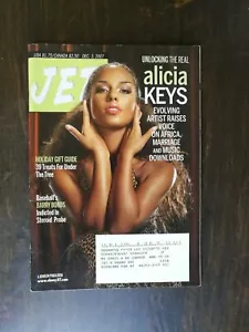 Jet Magazine December 3, 2007 - Alicia Keys - Barry Bonds - Holiday Gift Guide - Foto 1 di 2