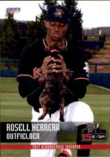 2017 Albuquerque Isotopes Choice #20 Rosell Herrera Dominican Republic DR Card