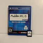 Madden NFL 13 (SONY PSVITA) TESTED CARTRIDGE ONLY WITH EBGAMES CASE EA SPORTS