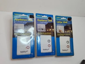 Safety 1st Controller System Lamp and Appliance Unit's, NEW!!! - Lot of 3 - Picture 1 of 1