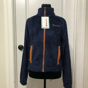 Giacca pile donna Marmot Mountain Works Homestead taglia XS Arctic Navy full zip - Foto 1 di 10