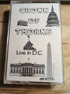 Crown of Thorns - Live in D.C.(Washington) (1992) Christian Power Metal Tape - Picture 1 of 2