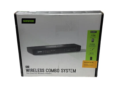 Shure BLX1288/P31 UHF Dual Channel Wireless Combo System H9 Receiver Authentic - Image 1 of 4