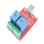 Red USB Control Switch Relay Module Plastic PC Smart Controller  Electrician