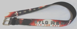 Disney Star Wars Rule The Galexy Kylo Ren Kids Belt ~ Never Used ~ 22-26 Waist - Picture 1 of 6