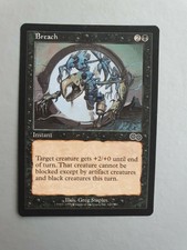 Breach, MTG Urza's Saga (1998) Common Black Instant VNM