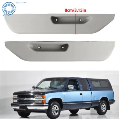 Apoyabrazos puerta delantera izquierda y derecha para Chevy GMC C/K 1500 2500 3500 1988-1994 gris Foto 1 de 4