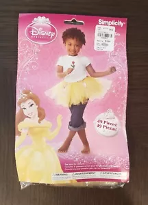 Simplicity Dress Skirt Tutu Disney Princess PATTERN-BELLE- NEW - Picture 1 of 5