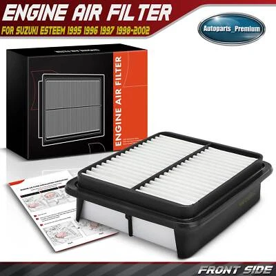 Filtro de aire del motor para Suzuki Esteem 1995 1996 1997 1998-2002 L4 1,6 L 1,8 L rígido Foto 1 de 4