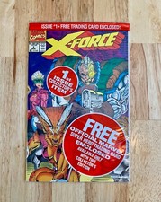 X-Force #1C (Marvel, August 1991) Shatterstar Card Variant Mint!