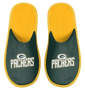 Green Bay Packers Men's FOCO Slippers Size M (9-10) - Picture 1 of 3