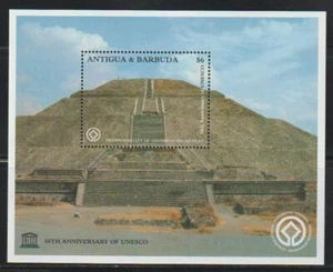 ANTIGUA & BARBUDA 1997 ANNIV UNESCO CULTURAL HERITAGE SS MNH - ANT546 - Picture 1 of 1
