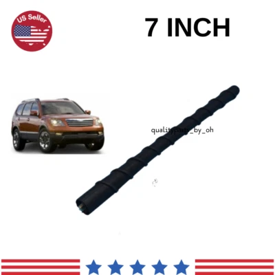 7英寸汽车收音机黑色替换调幅/调频空中天线适用于起亚博雷戈(2009-2011) — 第 1/4 张图片