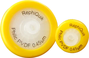 New REPHILE RephiQuik Syringe Filter PVDF 13mm 0.45 um 100 units./pk RJV1345NH - Picture 1 of 1