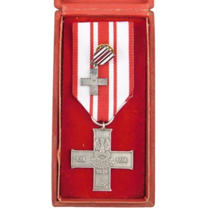 4435 WK2 MINIATUR + POLNISCHES KREUZ SEPTEMBER 1939 FELDZUG POLEN - Bild 1 von 6