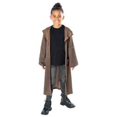Obi-Wan Kenobi Child Jedi Robe Star Wars Costume Cosplay Boys - Rubie's 301474 - Image 1 of 3