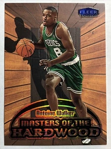 1999-00 Fleer Tradition Antoine Walker Masters of the Hardwood #14 MH - Celtics - Picture 1 of 2