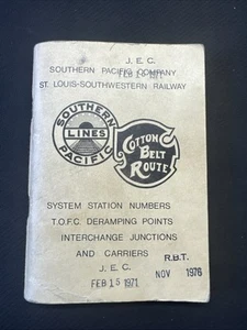 Southern Pacific System numeri stazione, punti di deramping, giunzioni di interscambio - Foto 1 di 11