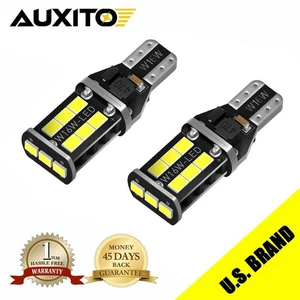 2x AUXITO 921 912 Backup Reverse Light White LED bulb For Toyota GMC Honda 6000K - Picture 1 of 10