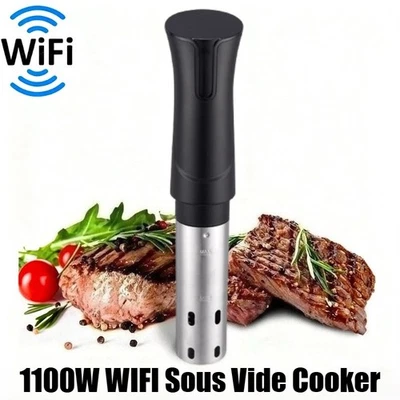 Wifi Sous Vide Precision Cooker 1100W Immersion Circulator Slow Cooking Timer - Image 1 of 4