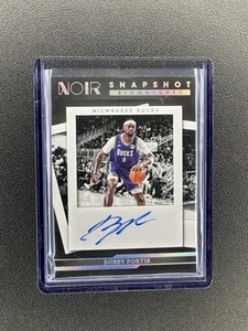 2022-23 Noir Bobby Portis Snapshot Signatures On Card Auto Bucks /99 - Picture 1 of 2