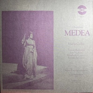 CHERUBINI-MEDEA-MARIA CALLAS-RESCIGNO-ORIGINAL HRE 2-LP VINYL BOX SET-USED - Picture 1 of 4