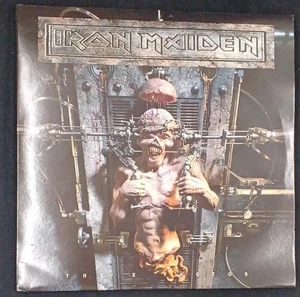 Iron Maiden The X Factor 1995 UK Clear Vinyl 2LP Original Jacket - Picture 1 of 8