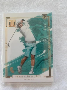 2024 Panini Impeccable LIV Golf Card #26 10/10 Sebastian Munoz RC Rookie - Picture 1 of 2